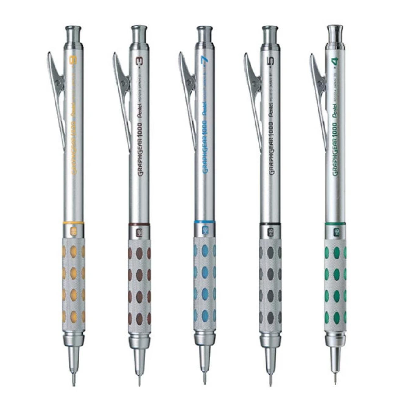 Pentel GraphGear 1000 Mechanical Pencil Comfortable & Ergonomic