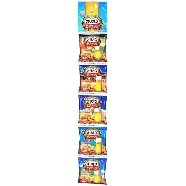 Jumbo Orion Beer Snack Nuts in 3 Unique Okinawa Flavors (20 bags)