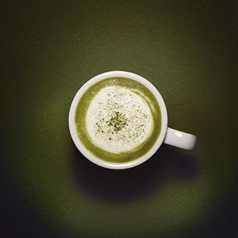 AGF Blendy Cafe Latory Matcha Green Tea Latte Powder 6 Sticks