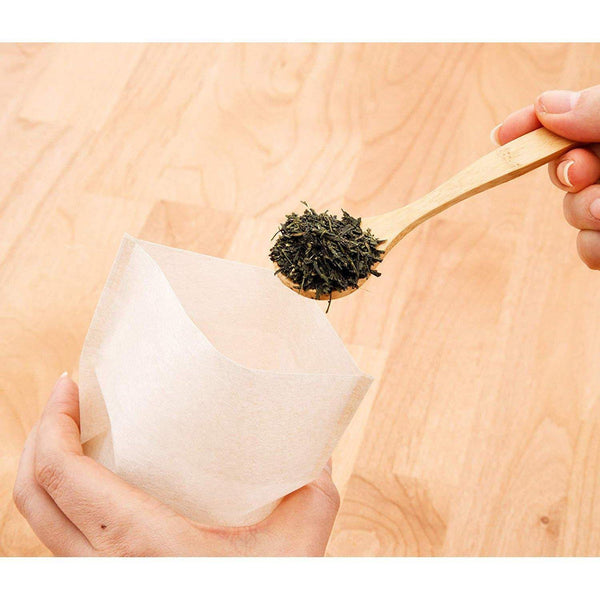 Unbleached Tea Pack Bags Fillable Empty Tea Bags Big Size 32 Pieces