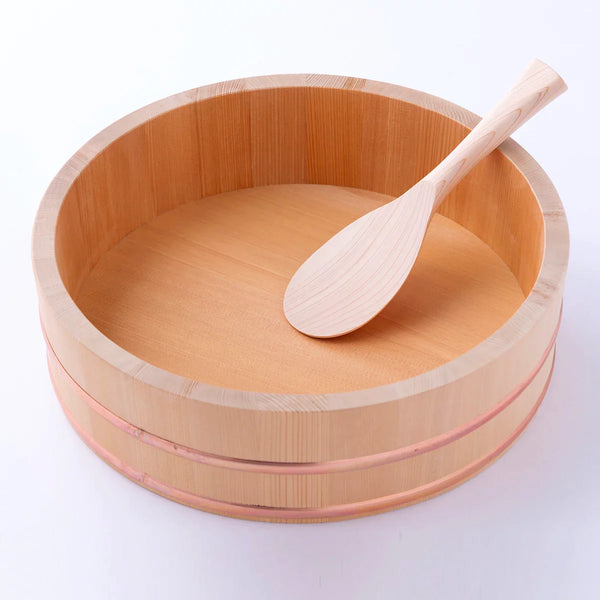 Umezawa Hinoki Rice Paddle Japanese Cypress Wood Rice Scoop