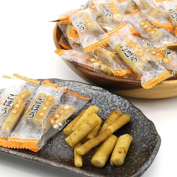 Pickled Gobo Snack Dashi Stock Flavored Burdock Root 55g (Pack of 3)