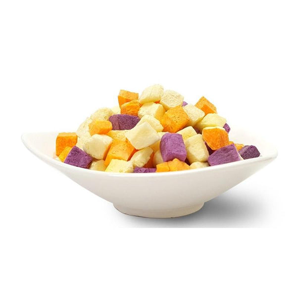 Quick-Bite Organic Dried Vegetable Cubes Snack 10g