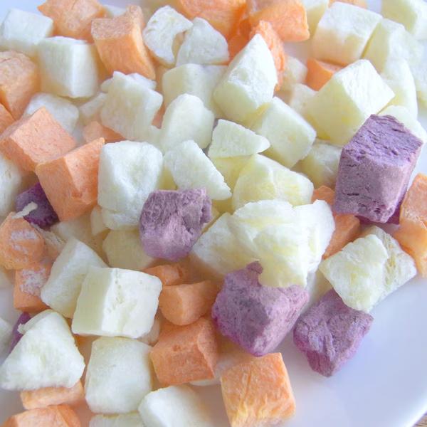 Quick-Bite Organic Dried Vegetable Cubes Snack 10g