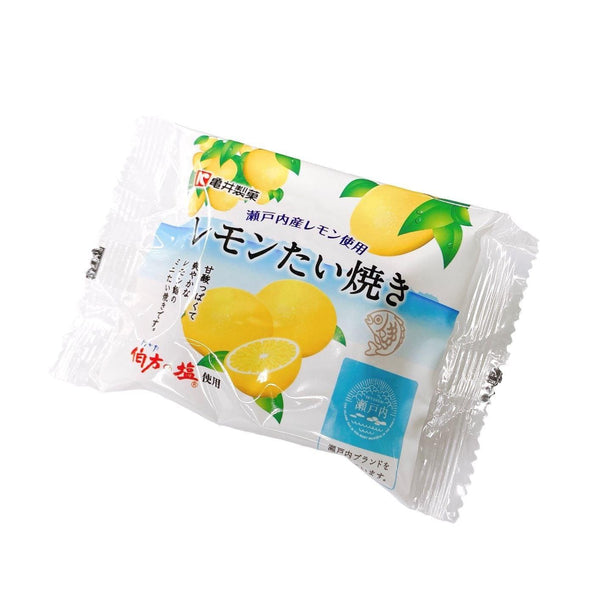 Setouchi Lemon Taiyaki Sweet Bean Paste Filled Fish-Shaped Cake 1 Piece