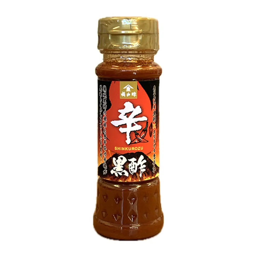 Spicy Kurozu Black Vinegar Hot Sauce Additive-Free Chili Vinegar 100ml