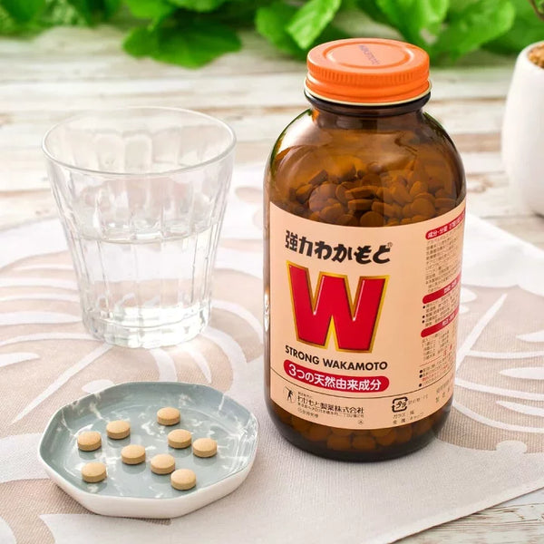 Strong Wakamoto Japanese Gastrointestinal Supplement 1000 Tablets