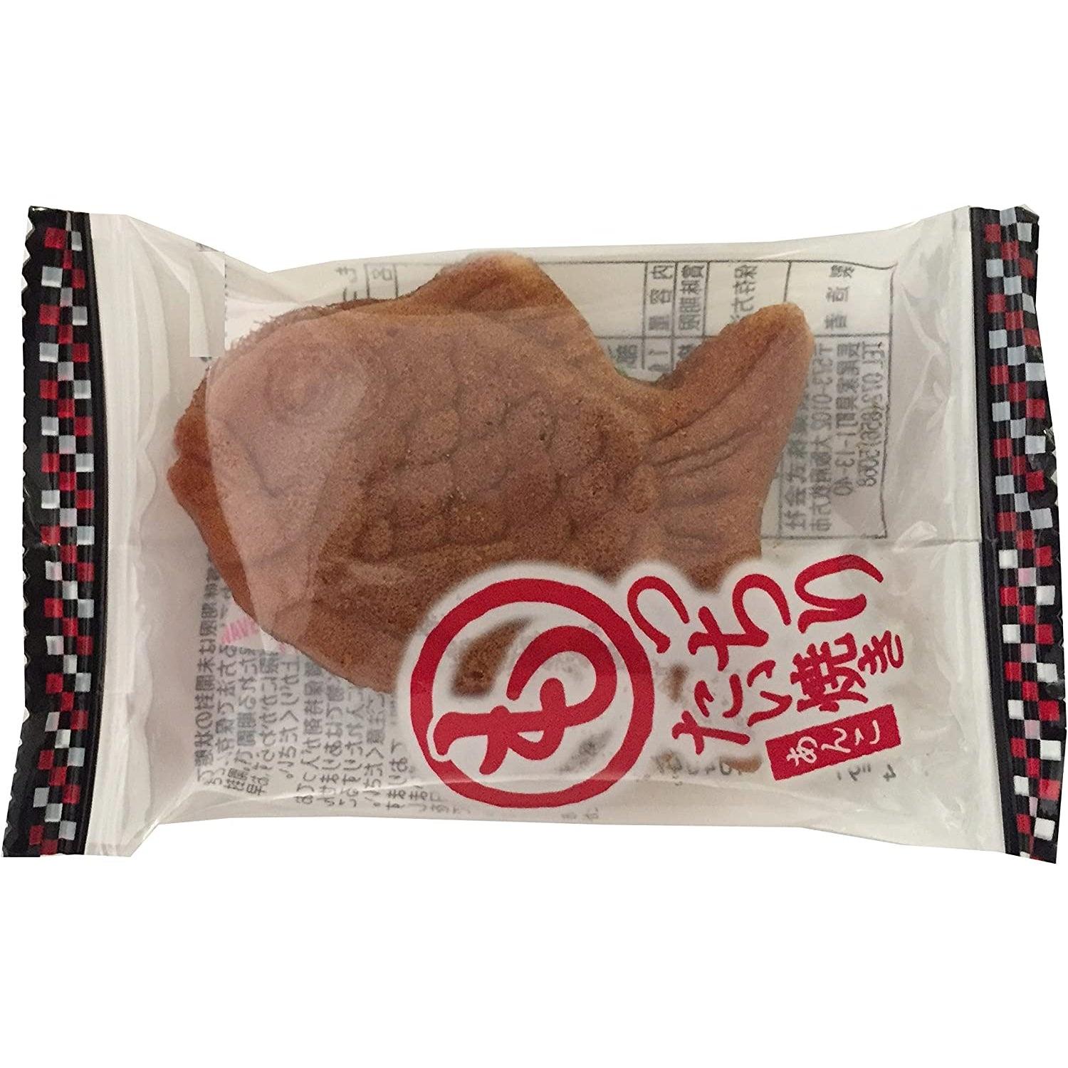 Tada Seika Taiyaki Azuki Bean Paste Filled Waffle Snack 1 Piece