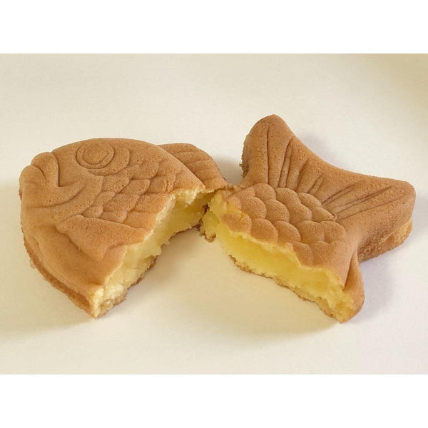 Tada Seika Taiyaki Custard Cream Filled Waffle Snack 1 Piece