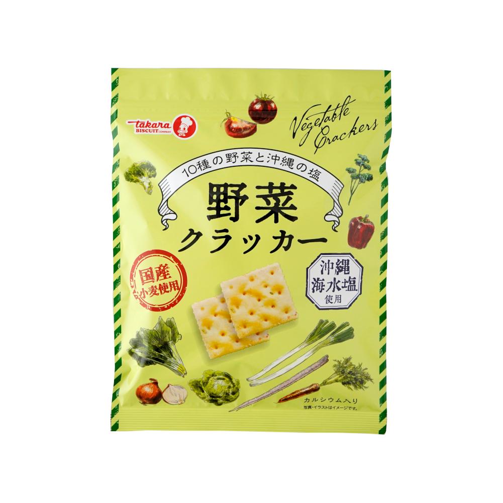 Takara Healthy Vegetable Crackers 10 Kinds of Vegetables 100g
