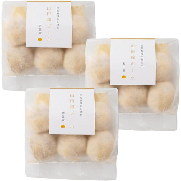 Tatatado Gluten Free Wasanbon Sugar Cookie Balls 6 Pieces