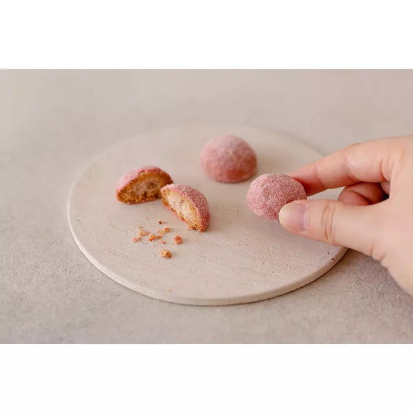 Tatatado Strawberry Cookie Balls Vegan Gluten-Free Cookies 6 ct.
