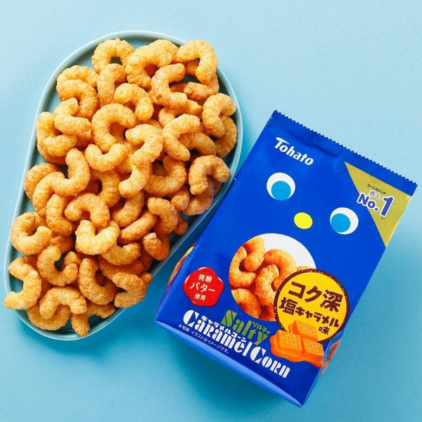 Tohato Salty Caramel Corn Salted Butter Caramel Corn Puffs 67g