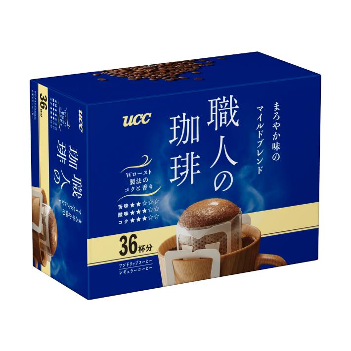 UCC Meister's Drip Coffee Bags Mild Blend 36 Count
