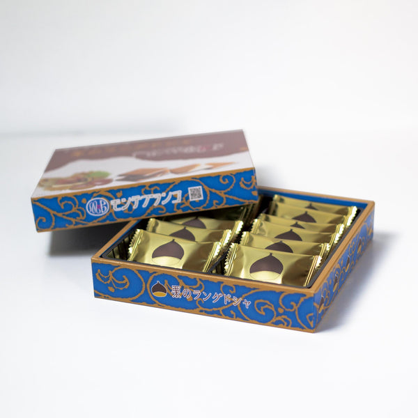 Ujien Langue de Chat White Chocolate Chestnut Sandwich Cookies 12 ct.