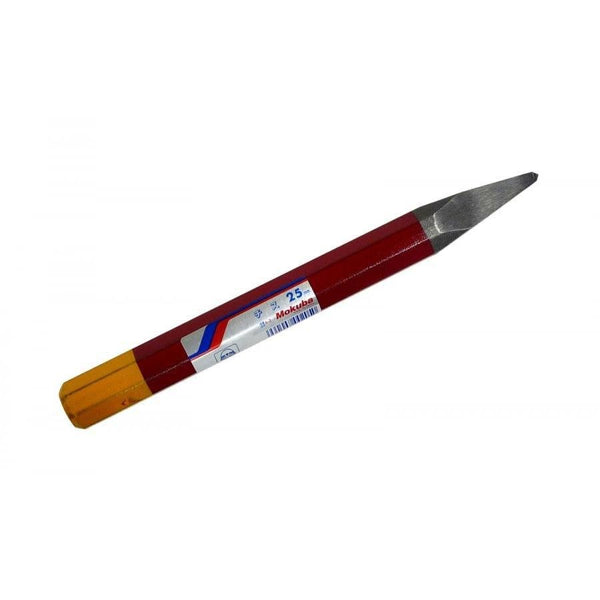 Mokuba Carbon Steel Diamond Point Chisel 10mm-32mm