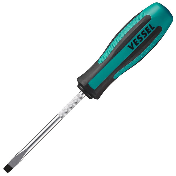 Vessel Megadora 900 Non-Slip Chrome Slotted Screwdriver -6 100mm