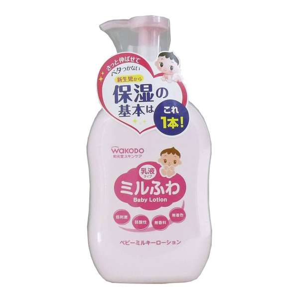 Wakodo Mirufuwa Baby Milk Lotion Pump 300 ml