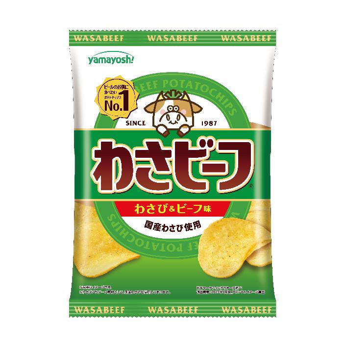 Yamayoshi Wasabeef Wasabi Beef Potato Chips 50g