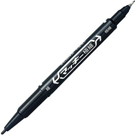Zebra Mckee Ultra Fine Dual Tip Oil-Based Markers 12 Colors