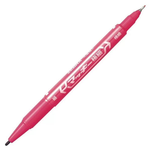 Zebra Mckee Ultra Fine Dual Tip Oil-Based Markers 12 Colors