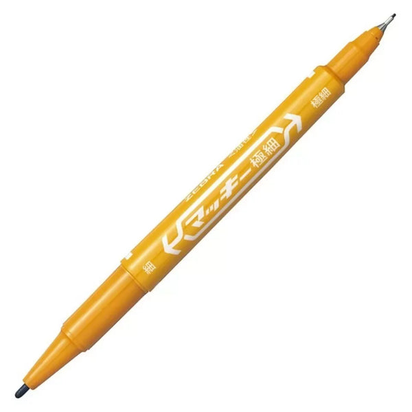 Zebra Mckee Ultra Fine Dual Tip Oil-Based Markers 12 Colors