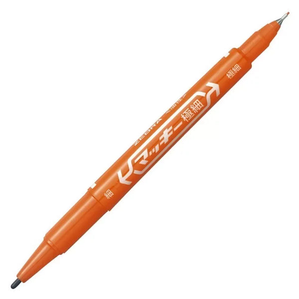 Zebra Mckee Ultra Fine Dual Tip Oil-Based Markers 12 Colors